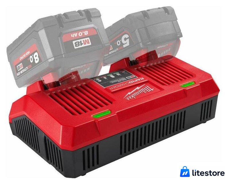 Зарядное устройство Milwaukee M18 DFC 4932472073 (18В) - Изображение №3 — Лайт Стор