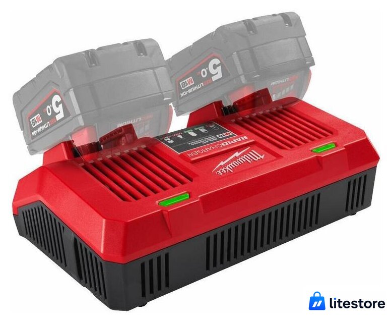 Зарядное устройство Milwaukee M18 DFC 4932472073 (18В) - Изображение №4 — Лайт Стор