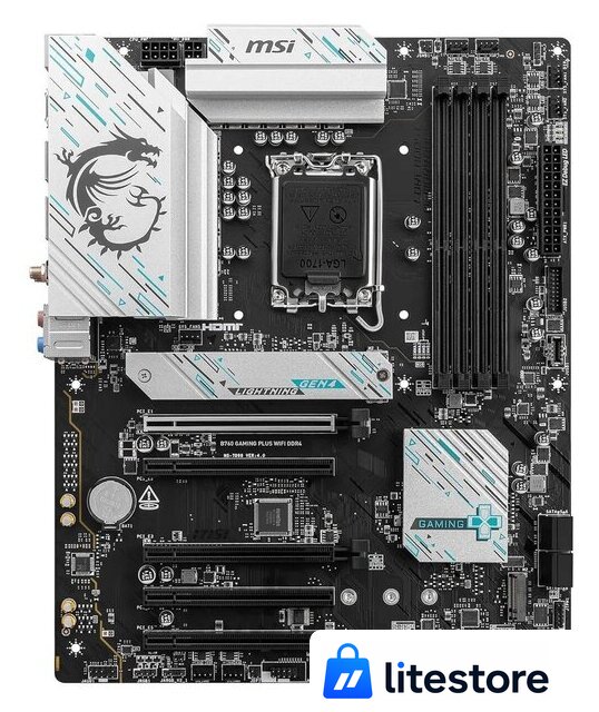 Материнская плата MSI B760 Gaming Plus WiFi DDR4 - Изображение №1 — Лайт Стор