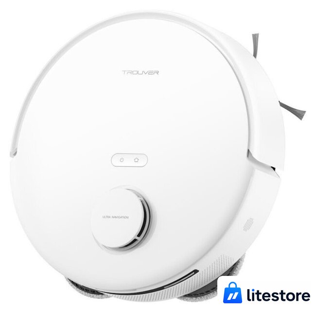 Робот-пылесос Trouver Robot Vacuum E30 Aqua RLE52SC (евровилка, белый) - Изображение №7 — Лайт Стор