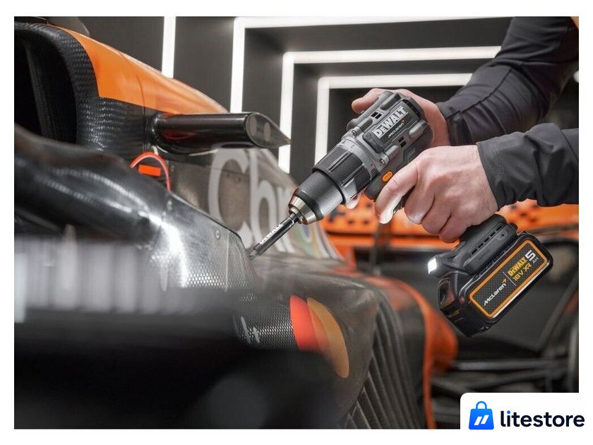 Ударная дрель-шуруповерт DeWalt DCD85MP2T (с 2-мя АКБ, кейс) - Изображение №8 — Лайт Стор