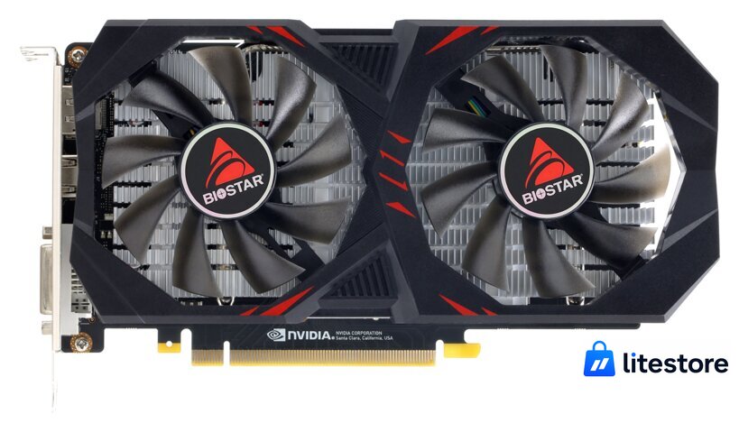 Видеокарта BIOSTAR GTX 1660 Super 6GB GDDR6 VN1666SF69 - Изображение №1 — Лайт Стор
