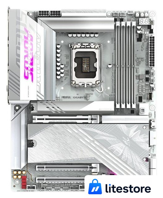 Материнская плата Gigabyte Z890 Aorus Elite X Ice - Изображение №1 — Лайт Стор