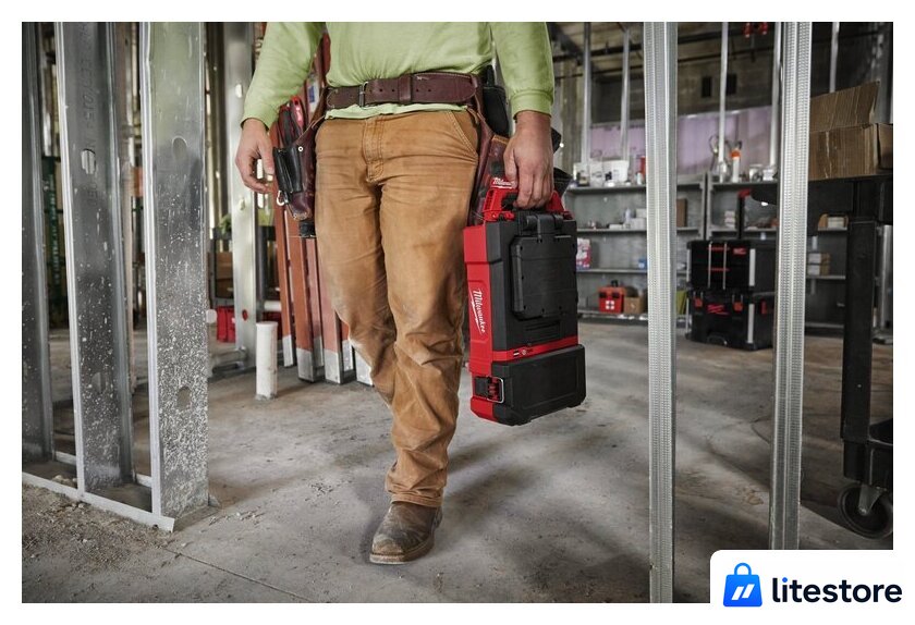 Фонарь Milwaukee M12 POAL-0 PACKOUT 4933480473 - Изображение №8 — Лайт Стор