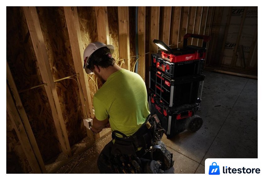 Фонарь Milwaukee M12 POAL-0 PACKOUT 4933480473 - Изображение №6 — Лайт Стор