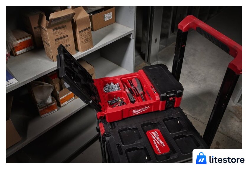 Фонарь Milwaukee M12 POAL-0 PACKOUT 4933480473 - Изображение №10 — Лайт Стор