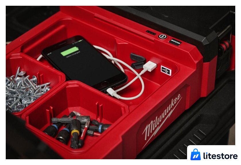 Фонарь Milwaukee M12 POAL-0 PACKOUT 4933480473 - Изображение №9 — Лайт Стор