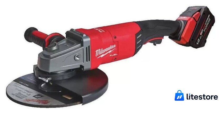 Угловая шлифмашина Milwaukee M18FLAG230XPDB-121C 4933499241 (с 1-им АКБ, кейс) - Изображение №3 — Лайт Стор