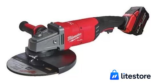 Угловая шлифмашина Milwaukee M18FLAG230XPDB-121C 4933499241 (с 1-им АКБ, кейс) - Изображение №1 — Лайт Стор