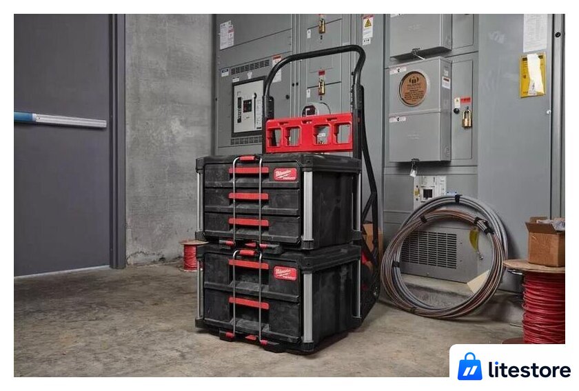 Ящик для инструментов Milwaukee Packout 3 Drawer Tool Box 4932472130 - Изображение №15 — Лайт Стор