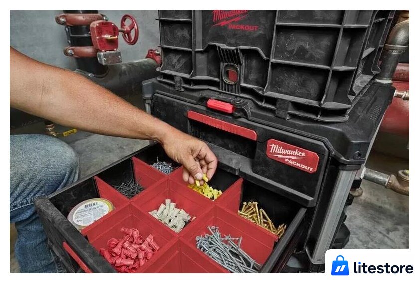 Ящик для инструментов Milwaukee Packout 3 Drawer Tool Box 4932472130 - Изображение №14 — Лайт Стор