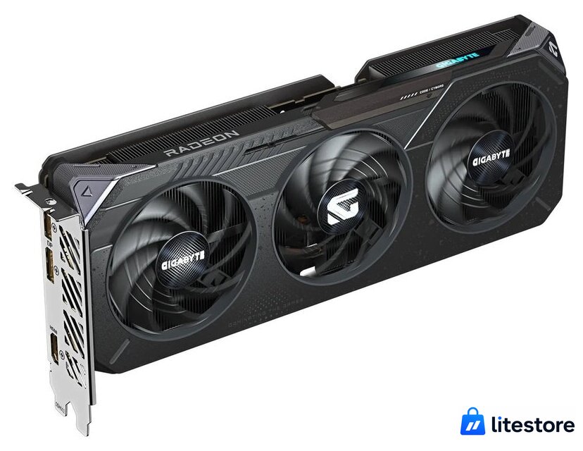 Видеокарта Gigabyte Radeon RX 9060 XT Gaming OC 16G GV-R9060XTGAMING OC-16GD - Изображение №1 — Лайт Стор