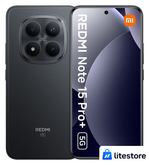 Телефон Xiaomi Redmi Note 15 Pro+ 5G 12GB/512GB международная версия (черный) - Изображение №1 — Лайт Стор