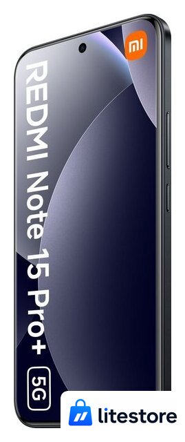 Телефон Xiaomi Redmi Note 15 Pro+ 5G 12GB/512GB международная версия (черный) - Изображение №4 — Лайт Стор