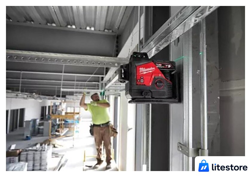 Лазерный нивелир Milwaukee M12 3PL-0C 4933478103 - Изображение №6 — Лайт Стор