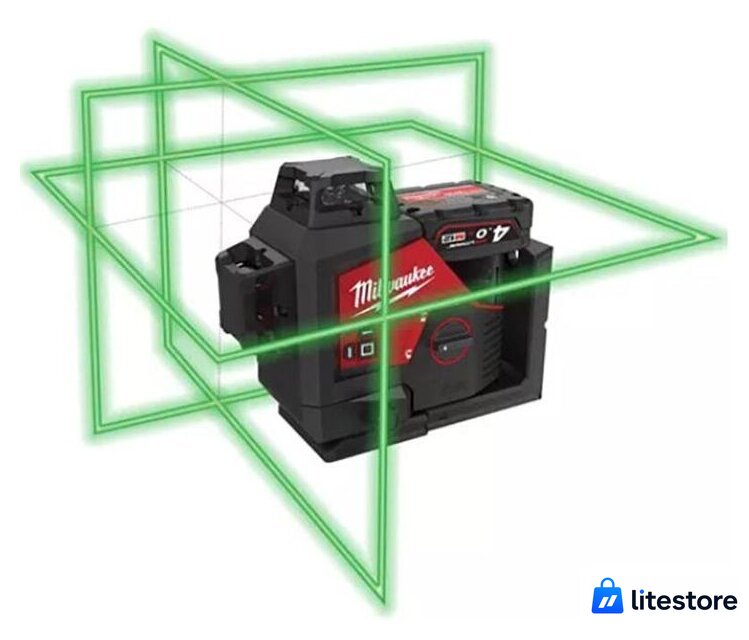 Лазерный нивелир Milwaukee M12 3PL-0C 4933478103 - Изображение №3 — Лайт Стор