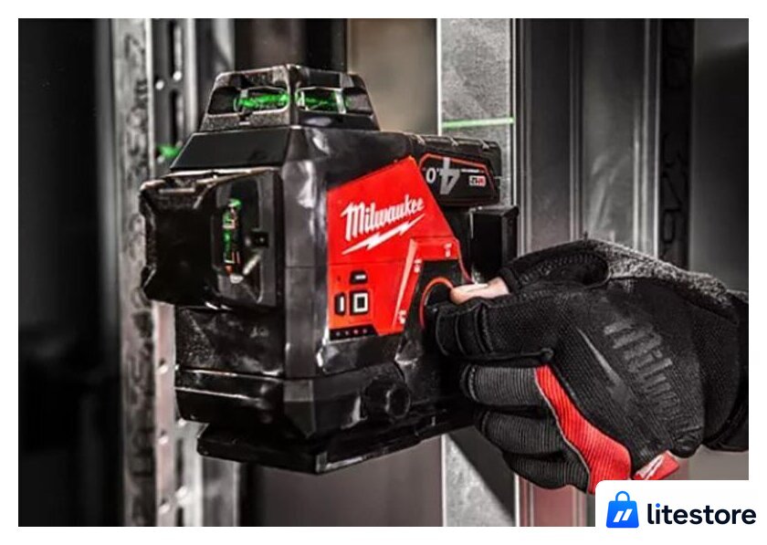 Лазерный нивелир Milwaukee M12 3PL-0C 4933478103 - Изображение №5 — Лайт Стор
