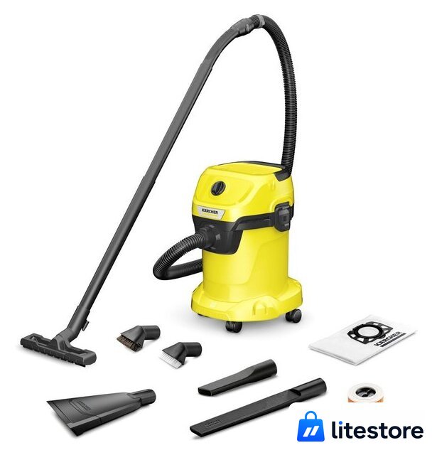 Пылесос Karcher WD 3 V-17/6/20 CAR 1.628-115.0 - Изображение №1 — Лайт Стор