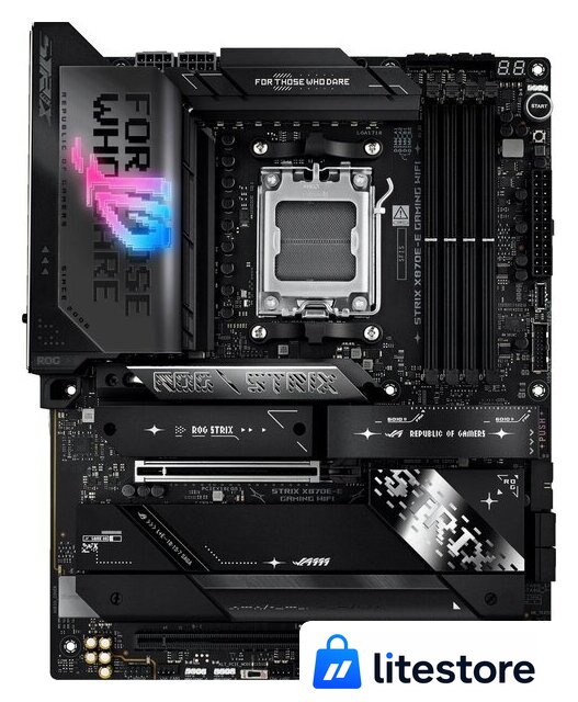 Материнская плата ASUS ROG Strix X870E-E Gaming WiFi - Изображение №1 — Лайт Стор