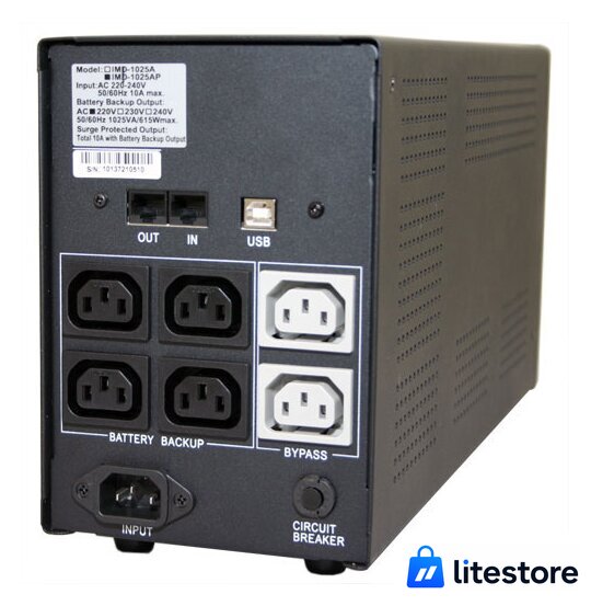 Источник бесперебойного питания Powercom Imperial IMP-3000AP 3000VA - Изображение №3 — Лайт Стор