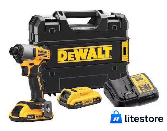 Винтоверт DeWalt DCF840D2T (с 2-мя АКБ, кейс) - Изображение №1 — Лайт Стор