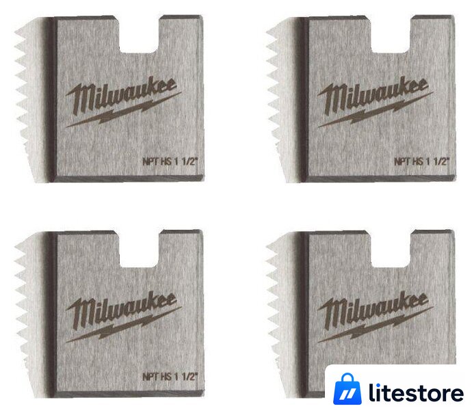 Набор резцов Milwaukee NPT HS 48361111 - Изображение №1 — Лайт Стор