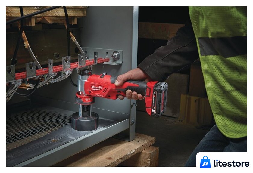Пробойник Milwaukee M18 HKP-201C Force Logic 4933451202 (с 1-им АКБ, кейс) - Изображение №7 — Лайт Стор
