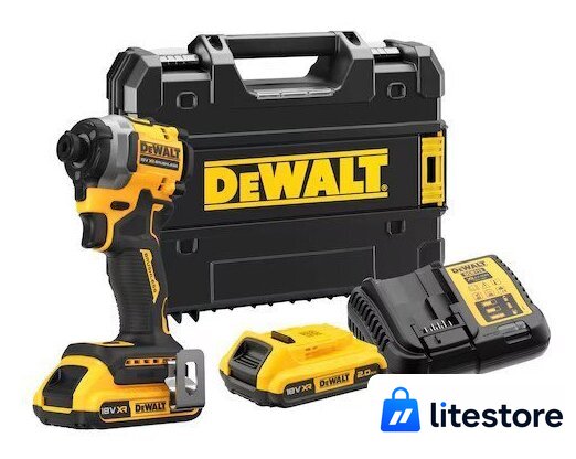 Винтоверт DeWalt DCF850D2T (с 2-мя АКБ, кейс) - Изображение №1 — Лайт Стор
