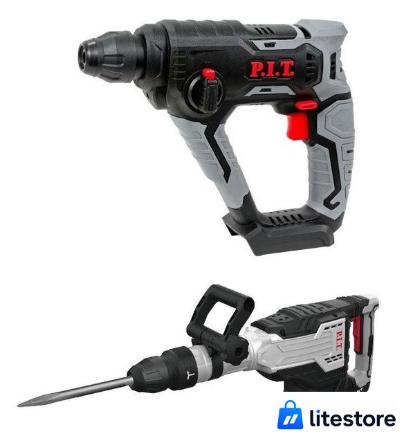  P.I.T. GSH65-C6 + PBH20H-18A (отбойный молоток, перфоратор) - Изображение №1 — Лайт Стор
