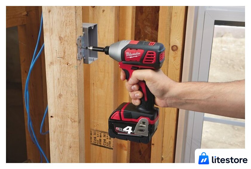 Винтоверт Milwaukee M18 BID-402C 4933443580 (с 2-мя АКБ, кейс) - Изображение №3 — Лайт Стор