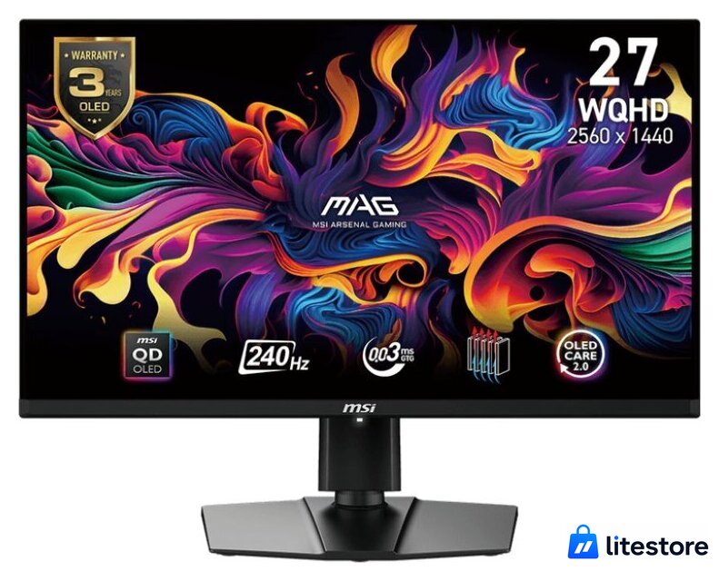 Игровой монитор MSI MAG 271QPX QD-OLED E2 - Изображение №1 — Лайт Стор