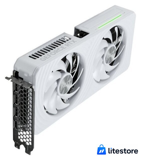 Видеокарта Palit GeForce RTX 5060 White OC NE75060U19P1-GB2063M - Изображение №1 — Лайт Стор