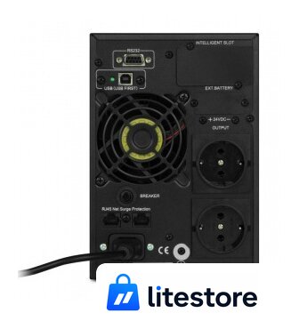 Источник бесперебойного питания Powerman Online 1000 Plus - Изображение №3 — Лайт Стор