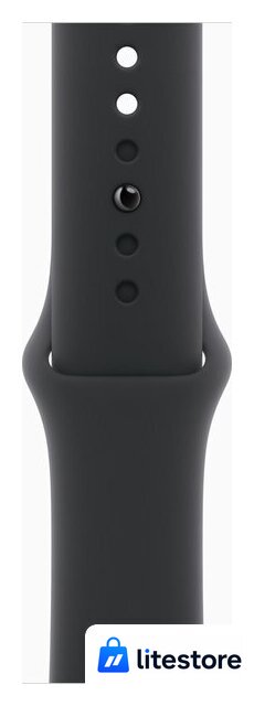 Умные часы Apple Watch Series 11 46 мм (алюминиевый корпус, черный/черный, спортивный силиконовый ремешок S/M) - Изображение №3 — Лайт Стор
