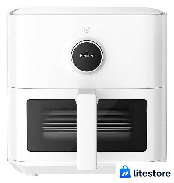 Аэрогриль (аэрофритюрница) Xiaomi Smart Air Fryer 5.5L MAF15 (евровилка, белый) - Изображение №1 — Лайт Стор