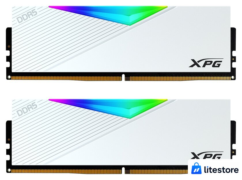 Оперативная память ADATA XPG Lancer RGB 2x16ГБ DDR5 6000МГц AX5U6000C3016G-DCLARWH - Изображение №1 — Лайт Стор