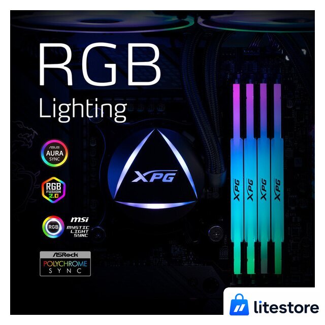 Оперативная память ADATA XPG Lancer RGB 2x16ГБ DDR5 6000МГц AX5U6000C3016G-DCLARWH - Изображение №8 — Лайт Стор