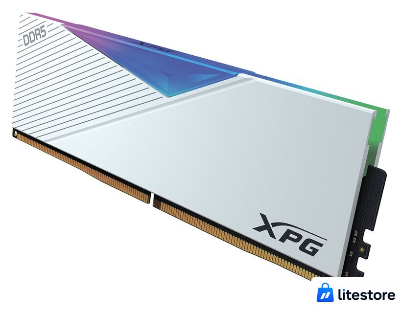 Оперативная память ADATA XPG Lancer RGB 2x16ГБ DDR5 6000МГц AX5U6000C3016G-DCLARWH - Изображение №4 — Лайт Стор