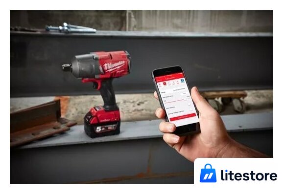 Гайковерт Milwaukee M18 ONEFHIWF34-502X Fuel 4933459730 (с 2-мя АКБ, кейс) - Изображение №2 — Лайт Стор