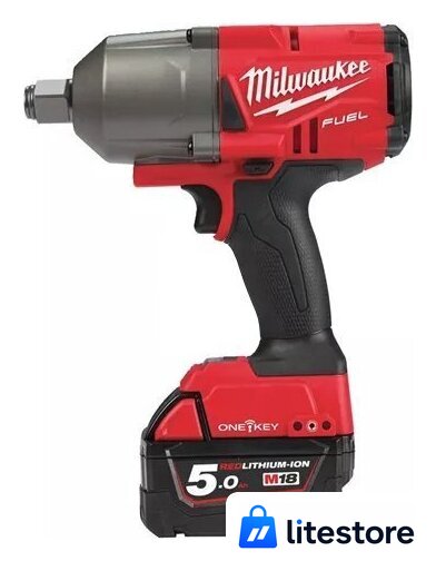 Гайковерт Milwaukee M18 ONEFHIWF34-502X Fuel 4933459730 (с 2-мя АКБ, кейс) - Изображение №1 — Лайт Стор