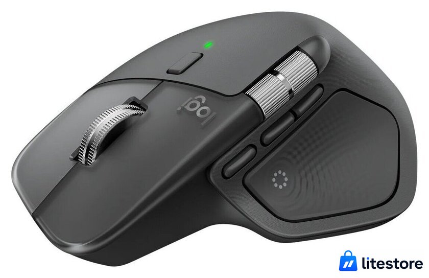 Мышь Logitech MX Master 4 (графитовый) - Изображение №5 — Лайт Стор
