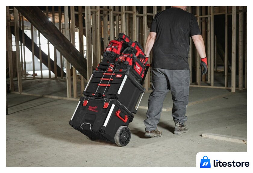 Ящик для инструментов Milwaukee PackOut 4932493190 - Изображение №8 — Лайт Стор