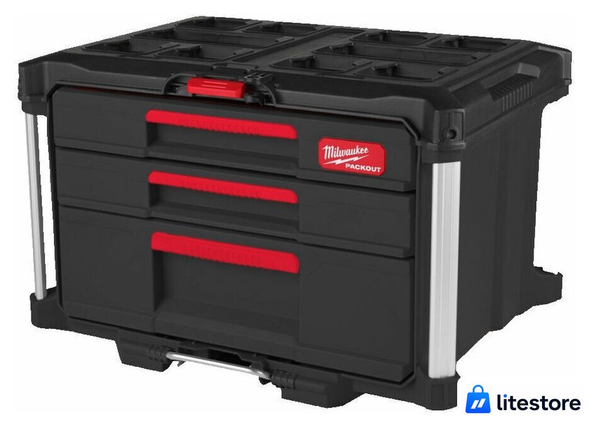 Ящик для инструментов Milwaukee PackOut 4932493190 - Изображение №3 — Лайт Стор