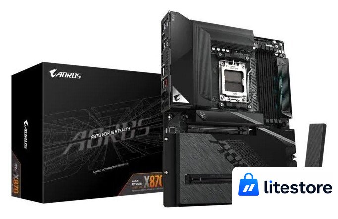 Материнская плата Gigabyte X870 Aorus Stealth - Изображение №4 — Лайт Стор
