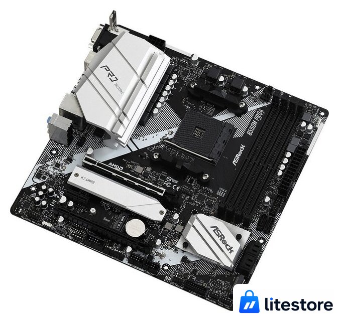 Материнская плата ASRock B550M Pro4 - Изображение №3 — Лайт Стор