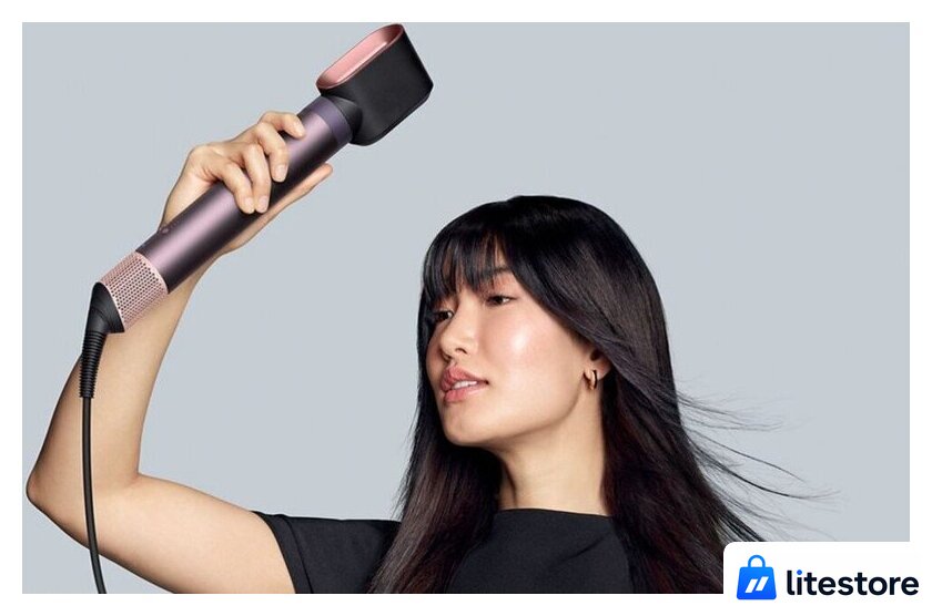 Фен-стайлер Dyson Airwrap Co-anda2x HS09 Straight+Wavy (евровилка, яшмовая слива) - Изображение №3 — Лайт Стор