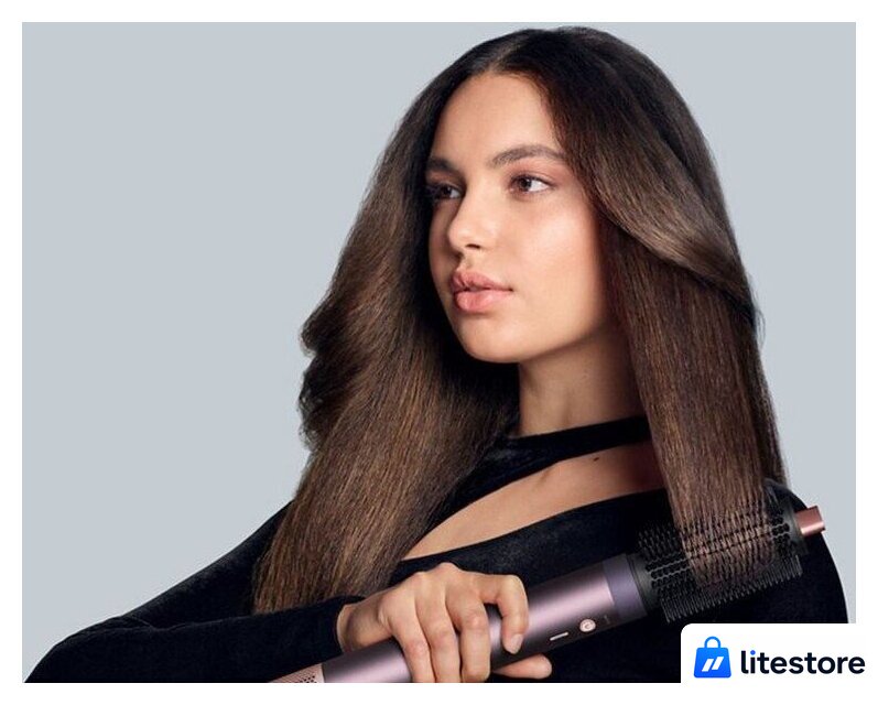 Фен-стайлер Dyson Airwrap Co-anda2x HS09 Straight+Wavy (евровилка, яшмовая слива) - Изображение №5 — Лайт Стор