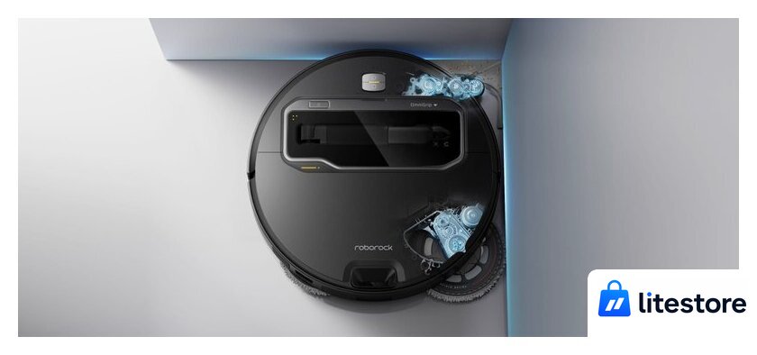 Робот-пылесос Roborock Saros Z70 RRE0R50 (евровилка, с русской озвучкой, черный) - Изображение №12 — Лайт Стор