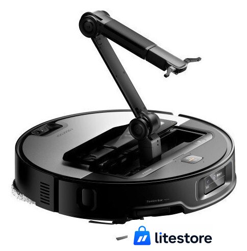 Робот-пылесос Roborock Saros Z70 RRE0R50 (евровилка, с русской озвучкой, черный) - Изображение №1 — Лайт Стор
