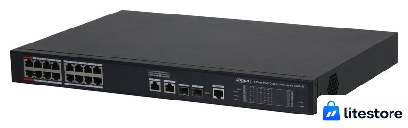 Управляемый коммутатор 2-го уровня Dahua DH-S4220-16GT-240 - Изображение №1 — Лайт Стор